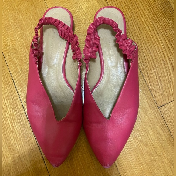 Anthropologie Jemma Ruffled Slingback Flats - Picture 2 of 4